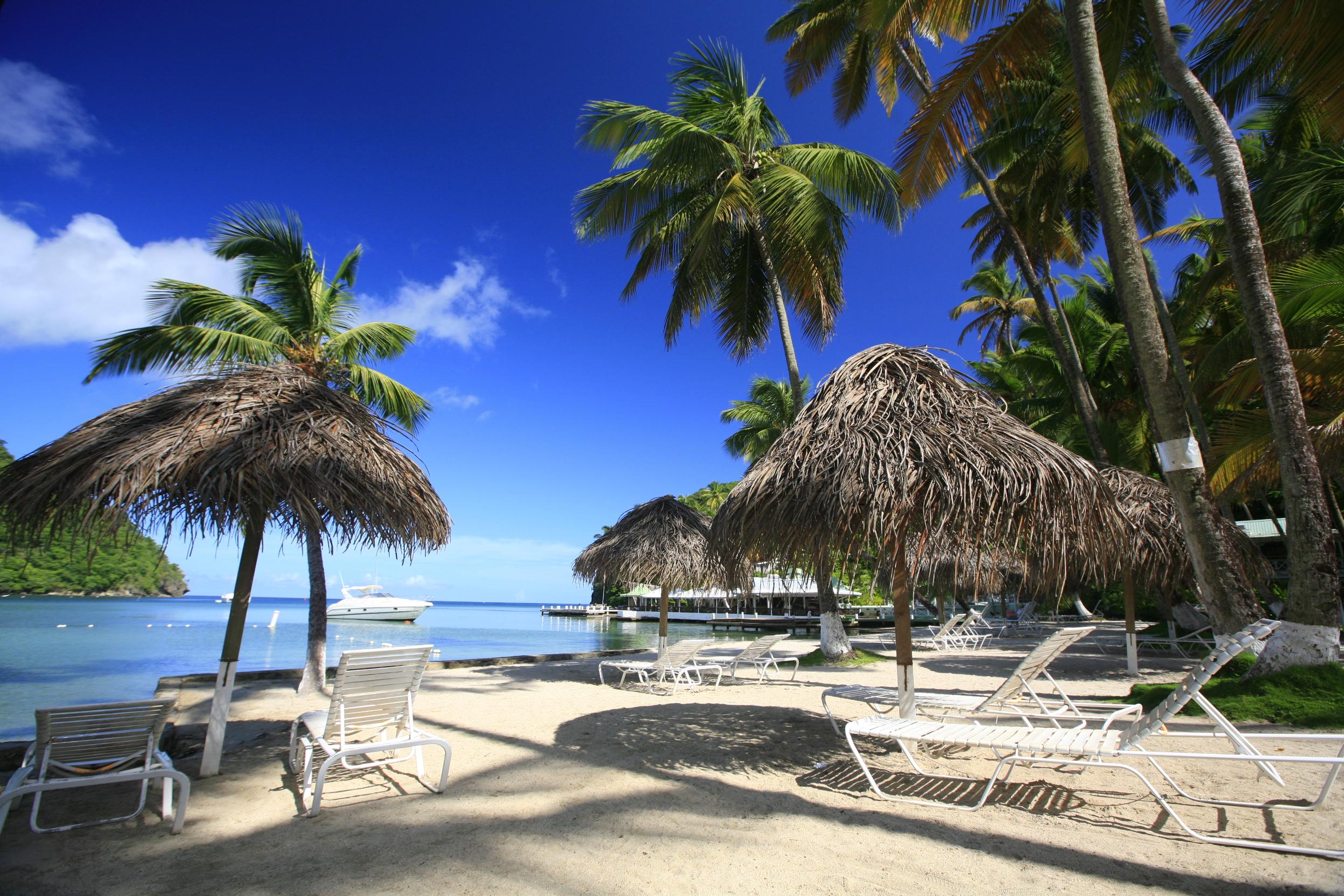 Marigot Beach Club & Dive Resort Dış mekan fotoğraf